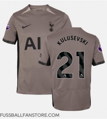 Tottenham Hotspur Dejan Kulusevski #21 Replik 3rd trikot 2023-24 Kurzarm